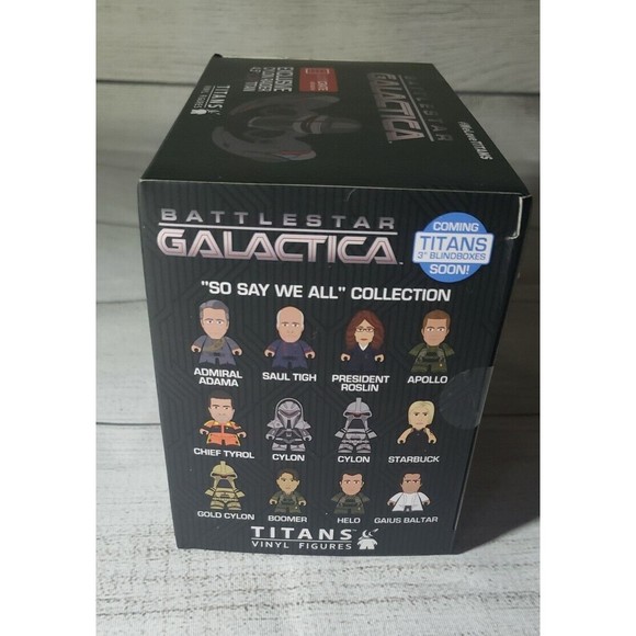 Battlestar Galactica Cylon Raider 4.5" Scar Titan Loot Crate Exclusive Vinyl - Picture 3 of 6